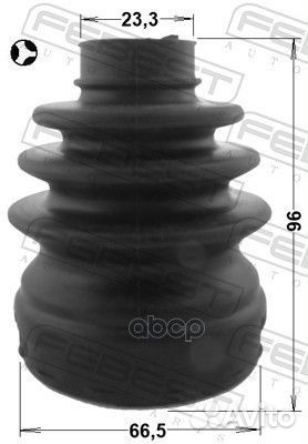 Пыльник шруса chevrolet aveo внут. 1015-T255T F