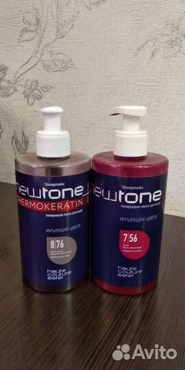 Кератиновая Estel, Тонирующая маска newtone estel