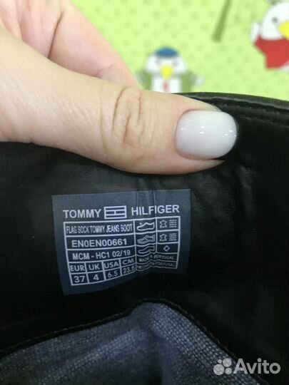 Tommy hilfiger сапоги 37 размер