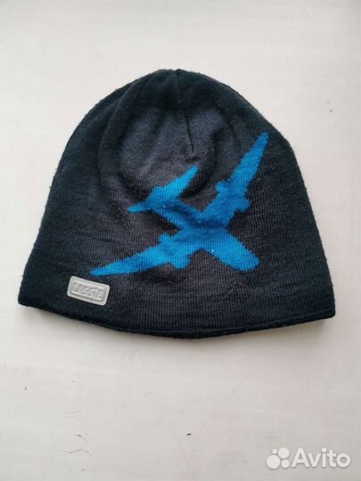 Детская шапка утепленная 50-52р. 2х слойная