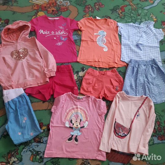 Одежда для девочек пакетом 110