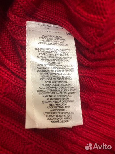 Винтажный свитер polo ralph lauren