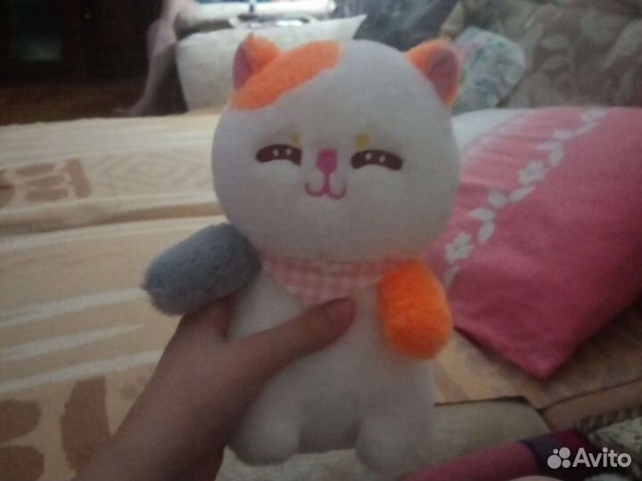 Мягкая игрушка котик