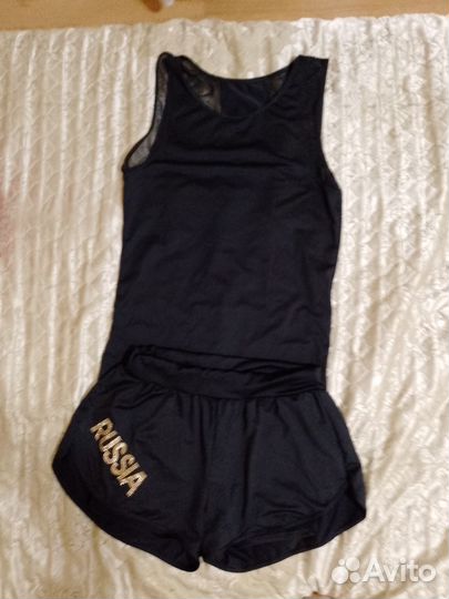 Шорты и топ спортивные для девочки