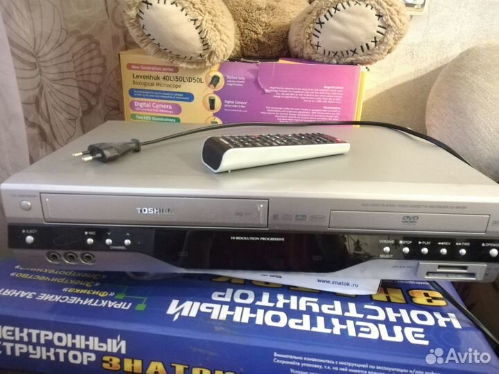 DVD/video cassette player toshiba видео магнитофон