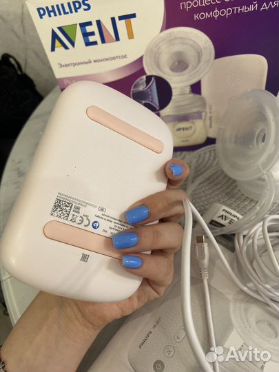 Молокоотсос avent электрический