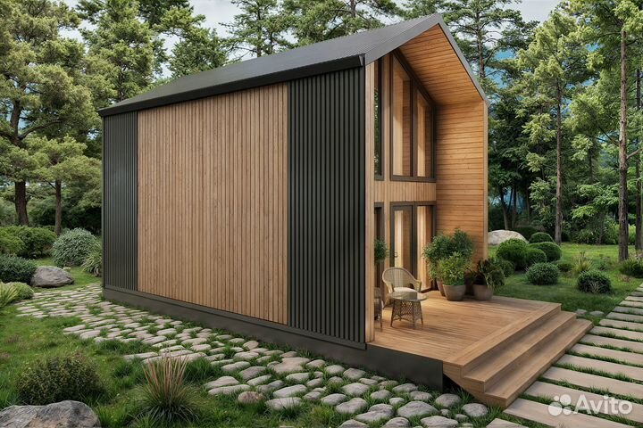 Готовые каркасные дома от производителя