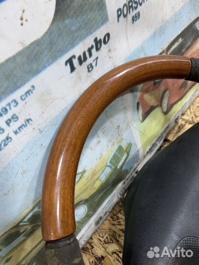 Руль дерево с подушкой Мицубиси Паджеро 3 V70