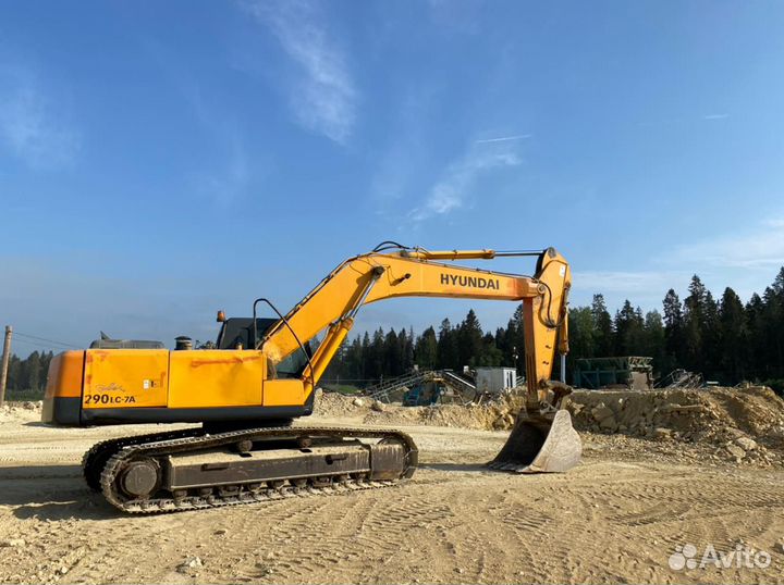 Гусеничный экскаватор Hyundai R290LC-7A, 2011