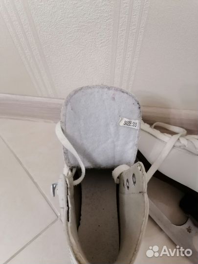 Коньки фигурные33/34