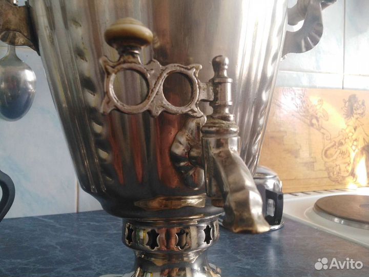 Самовар с паяльником С.С.С.Р