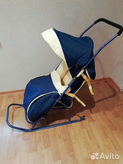 Детские санки коляска