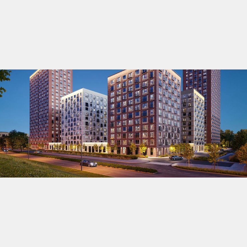 2-к. квартира, 66 м², 25/32 эт.