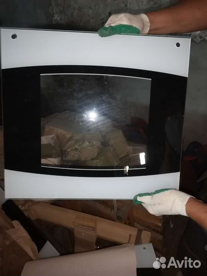 Коленые стекла от плит