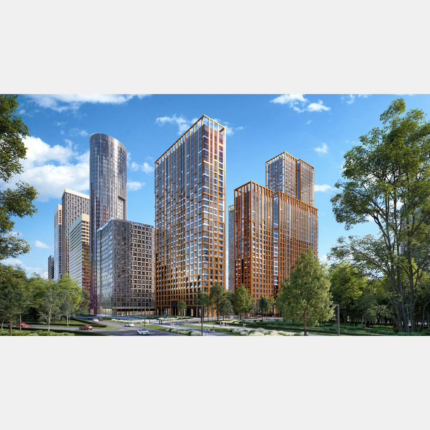 2-к. квартира, 61,9 м², 18/18 эт.