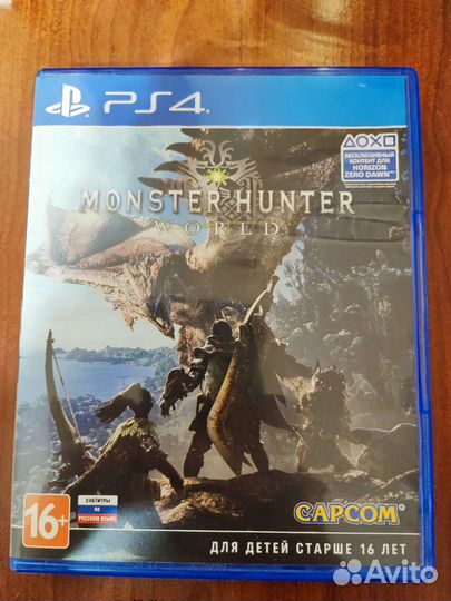 Игра Monster Hunter World PS4