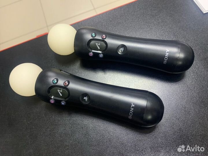 Комплект из двух PlayStation Move PS3 PS4