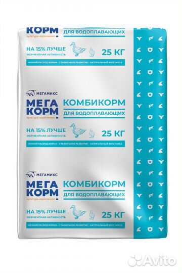 Комбикорм Мегакорм для уток