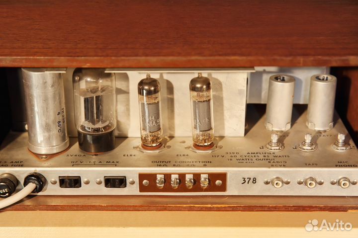 2 ламповых моно-интегральных усилителя Altec 339D
