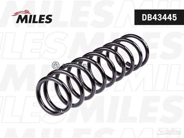Miles DB43445 Пружина подвески mitsubishi lancer X
