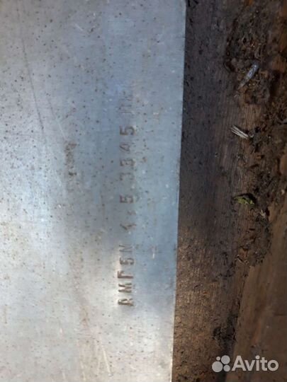 Лист алюминиевый