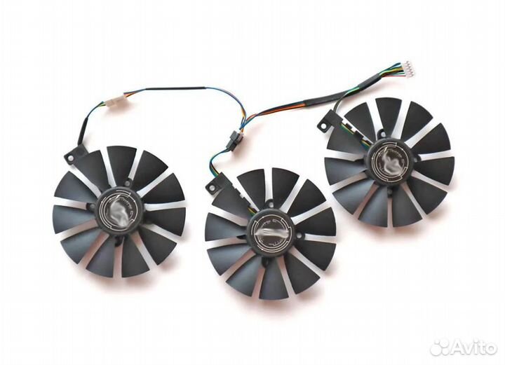 Вентиляторы для видеокарт asus GTX RX ROG strix