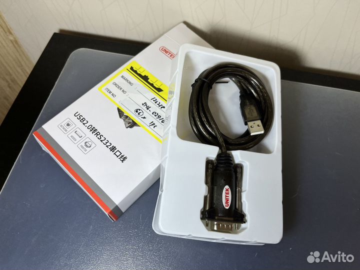 Кабель-адаптер USB - COM/RS232 мама