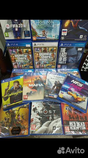 Лицензионные игры диск Playstation 4 и 5 xbox 360