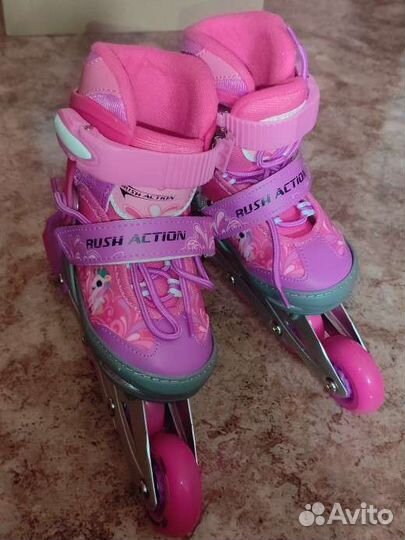 Роликовые коньки раздвижные 26-29