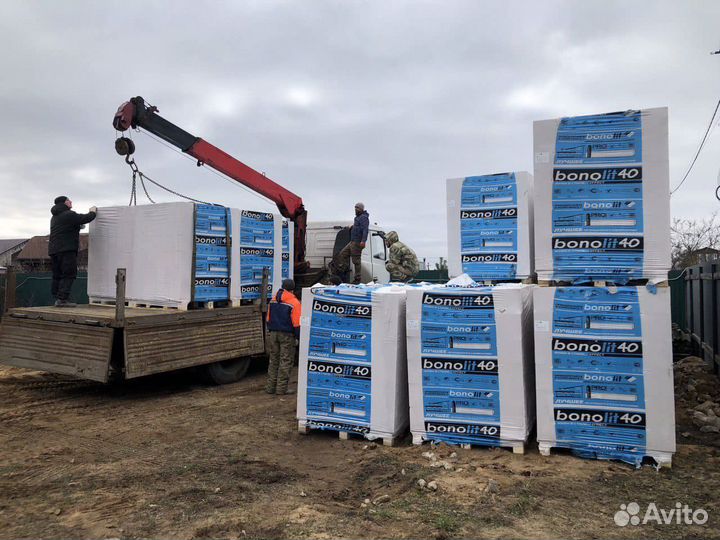 Газоблок Бонолит