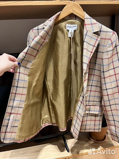 Pendleton винтажный женский пиджак