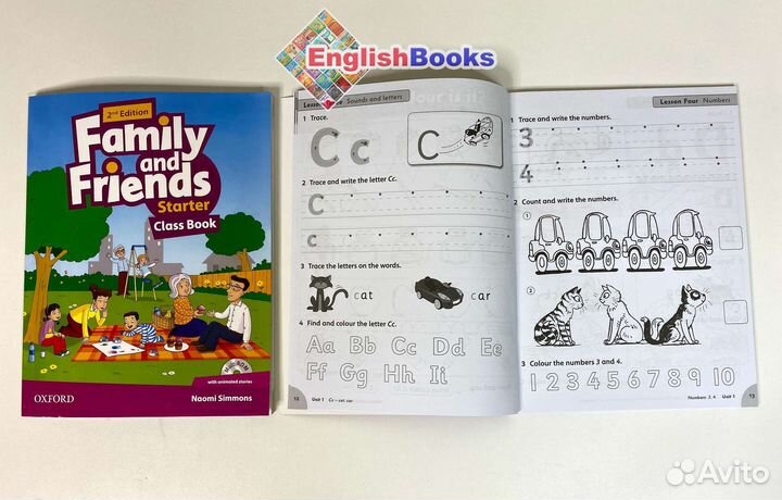 Family and friends Starter 2ed, (CB+WB+CD) новые