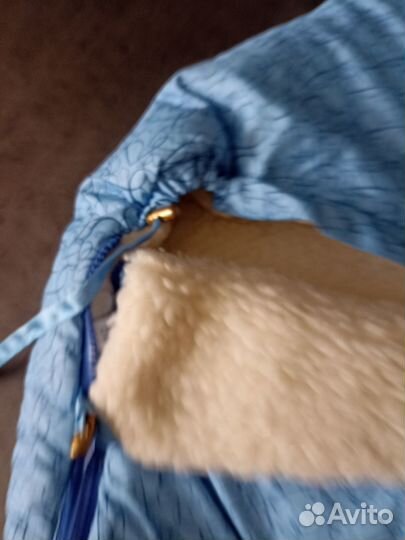 Конверт зимний на овчине 80 см