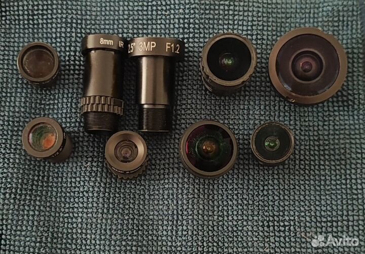 Объективы для экшен камеры или видеонаблюдения