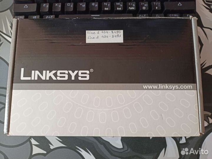 Адаптер для VoIP-телефонии Linksys SPA2102