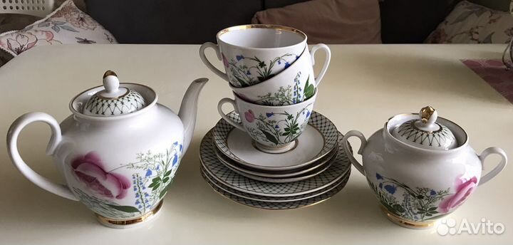 Сервизы Ленинградского фарфорового завода (лфз)