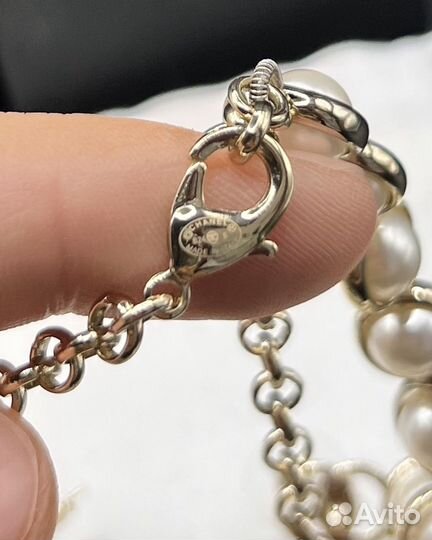 Колье серьги chanel