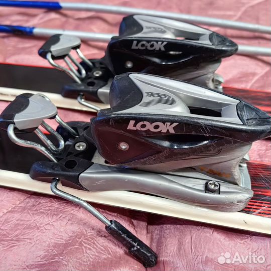 Горные лыжи детские 130 комплект