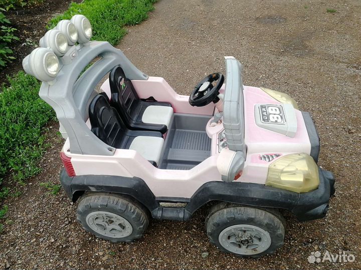 Детский электромобиль джип