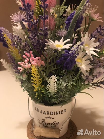 Искусственные цветы для декора