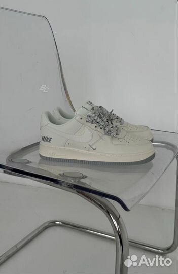 Nike air force кроссовки кожаные