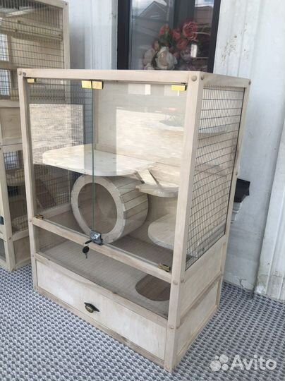 Витрина для Шиншилл хорьков белок и тд