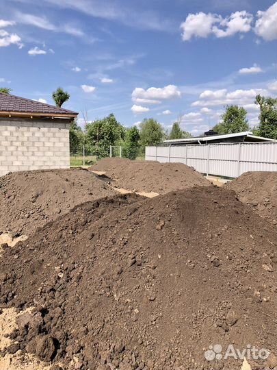 Грунт растительный Чернозем