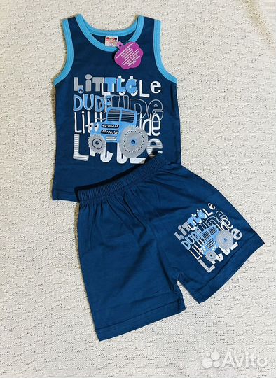 Летний костюм детский