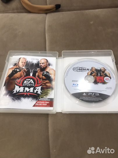 Мма диск на PS3