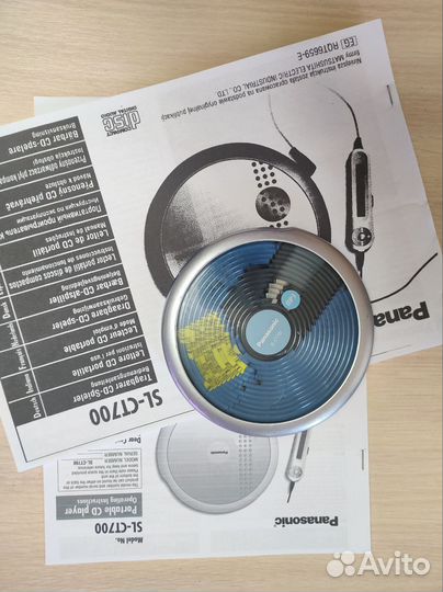 Бронь Cd Mp3 плеер Panasonic SL-CT700