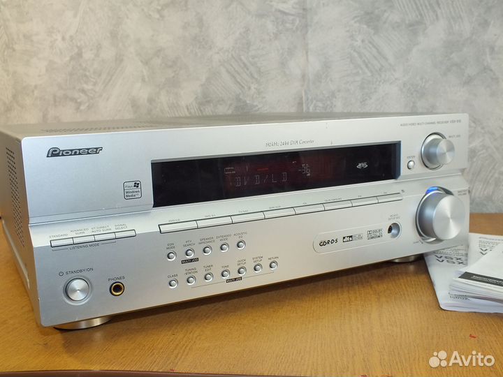 Ресивер Pioneer VSX-415-S с документами и пультом