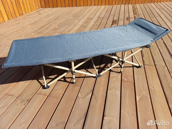 Раскладушка туристическая складная.Новая.Доставка