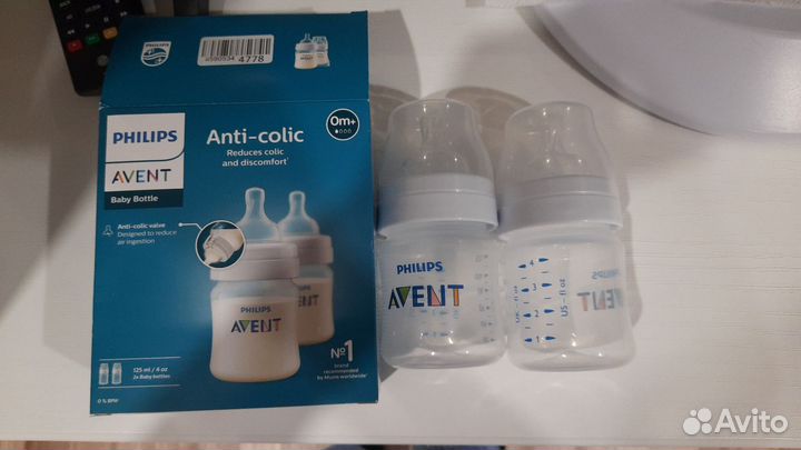 Бутылочки avent новые