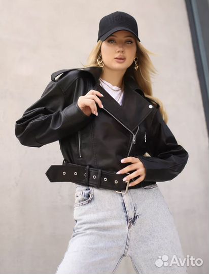 Кожаная куртка косуха